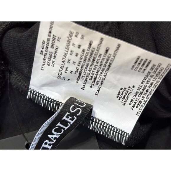 MiracleSuit Women's Swimwear Swim Shorts Tummy Control Bottom Black Size 14 NEW - Picture 5 of 7